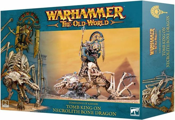 Produktbild Games Workshop Warhammer The Old World - TKoK King on Necrolith Bone Dragon (Kunststoff)