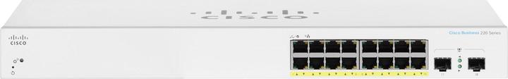 Produktbild Cisco PoE+ Switch CBS220-16P-2G 18 Port (18 Ports)