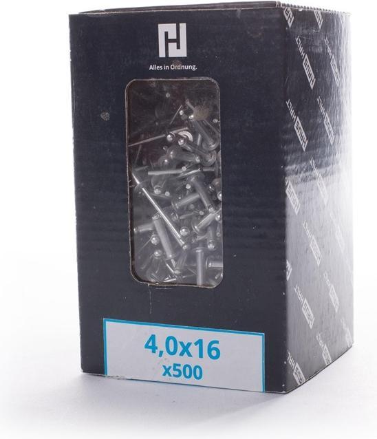 Produktbild Haushalt ALUMINUM RIVETS 4.0X16MM 500PCS
