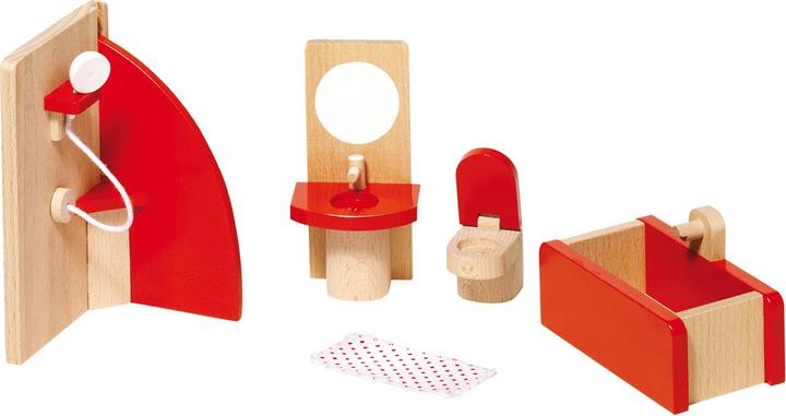 Actual product image Goki 51717 Dollhouse Accessories Dollhouse Bathroom