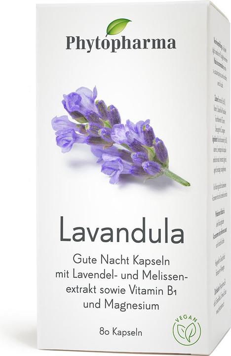 Actual product image Phytopharma Lavandula (1 Piece, Capsules, 80 g)