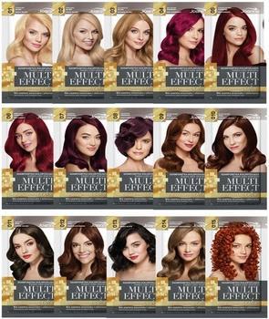 Actual product image Joanna Multi Effect Keratin Complex Color Instant Colour Shampoo Colouring Shampoo 05 Currant Red (Liquid shampoo)