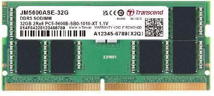 Produktbild Transcend SO-DIMM DDR5 48GB JetMemory 5600MHz 2Rx8,3Gx8,CL46,CL46,1.1V (1 x 48GB, 5600 MHz, DDR5-RAM, SO-DIMM)