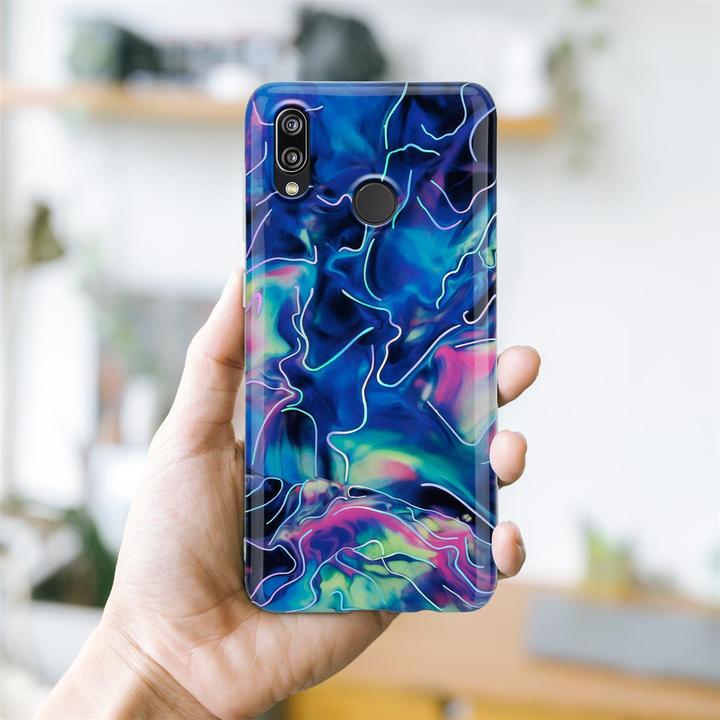 Immagine prodotto Cadorabo IMD TPU Colourful Marble Cover (Huawei P20 Lite)