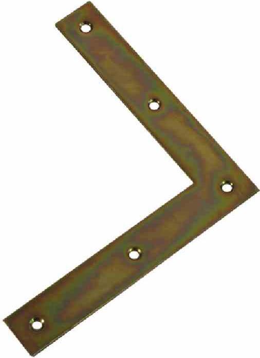 Produktbild Alberts Eckwinkel quadratisch 120 x 120 x 20 mm, sendzimirverzinkt, 1 Stck (Eckwinkel, 1 Stk.)