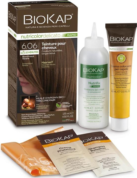 Produktbild Bio Partner Nutricolor Delicato Rapid Dunkles Aschblond (6.06)