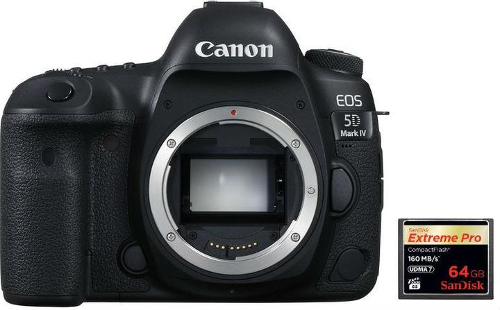Canon EOS 5D Mark IV Body incl. 64GB CF card