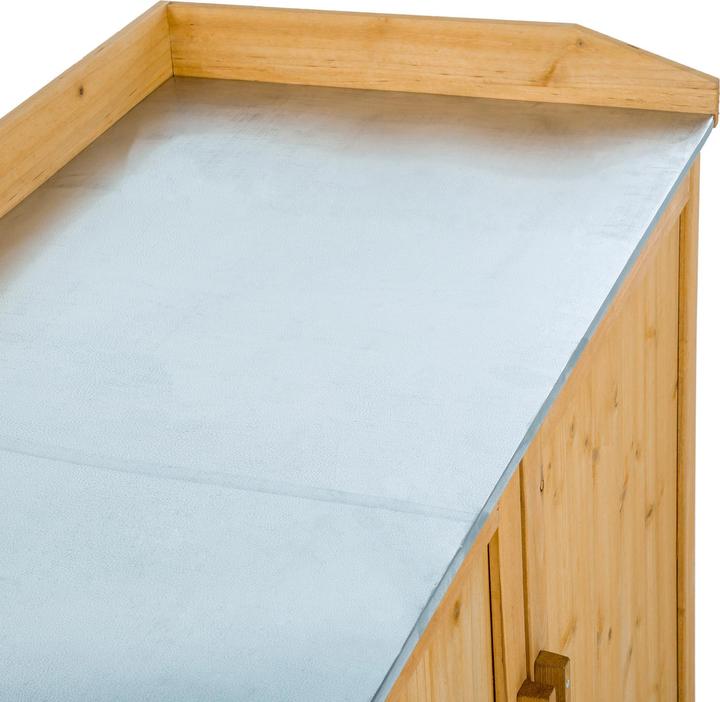 Produktbild tectake Pflanztisch mit Unterschrank