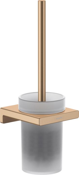 Produktbild hansgrohe HG Toilettenbürstengarnitur AddStoris Wandmontage brushed bronze