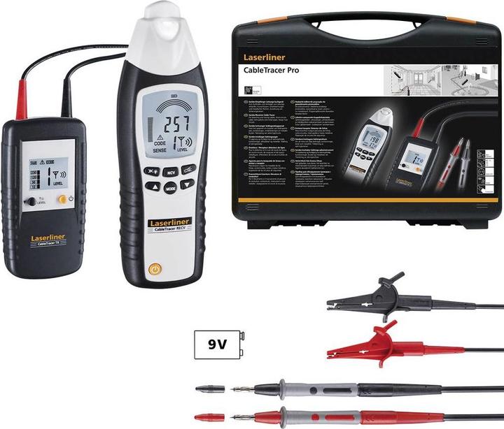 Produktbild Laserliner Leitungs-Suchgeräte-Set CableTracer Pro (CAT III 300V)