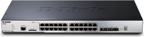 Actual product image D-Link DGS-3120-24TC/SI:24Port Stack Switch (24 Ports)