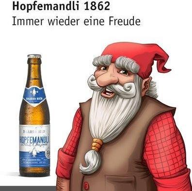 Immagine prodotto Brauerei Baar Baarer Hopfemandli 1862 Scatola originale / (24 x 33 cl)