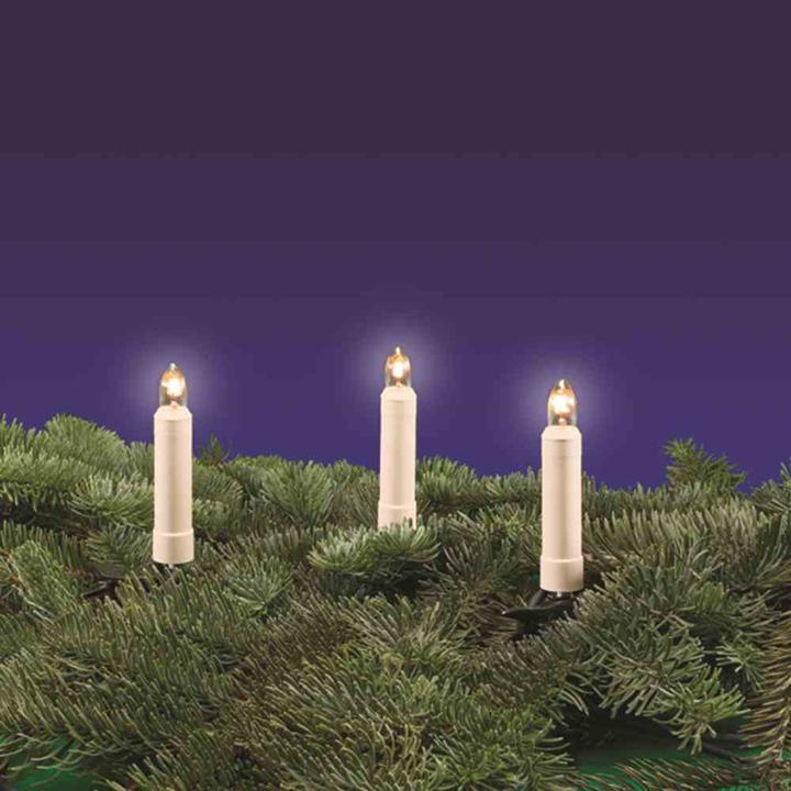 Produktbild Rotpfeil Lichterkette Kerze 15m, 15 Lampen, outdoor (0.44 m)