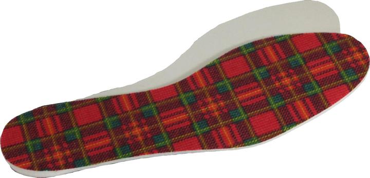 Actual product image Grafters Roamers Insole With Check Pattern 12 Pair