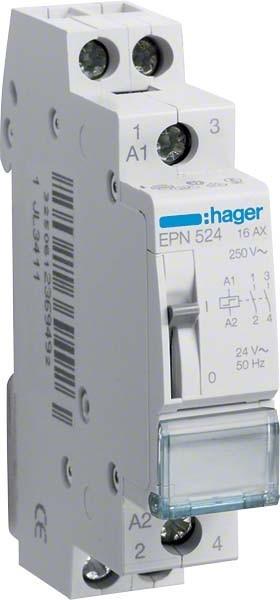Image du produit Hager Télérupteur EPN524 2S 24V