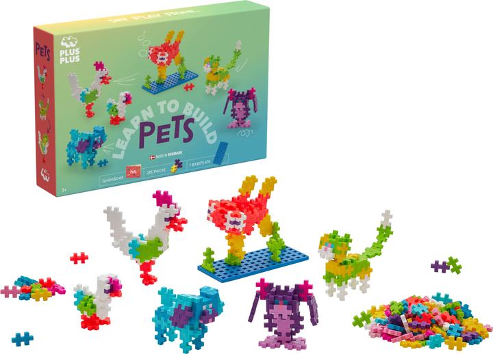 Image du produit Plus-Plus Apprendre à construire des animaux (3962)