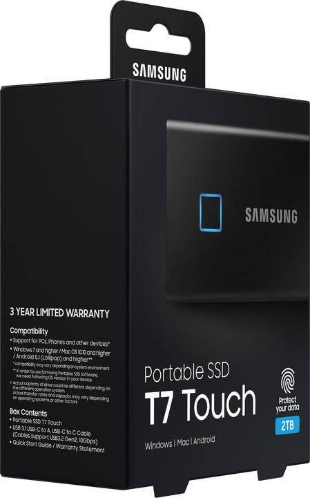 Produktbild Samsung Portable T7 Touch (2000 GB)