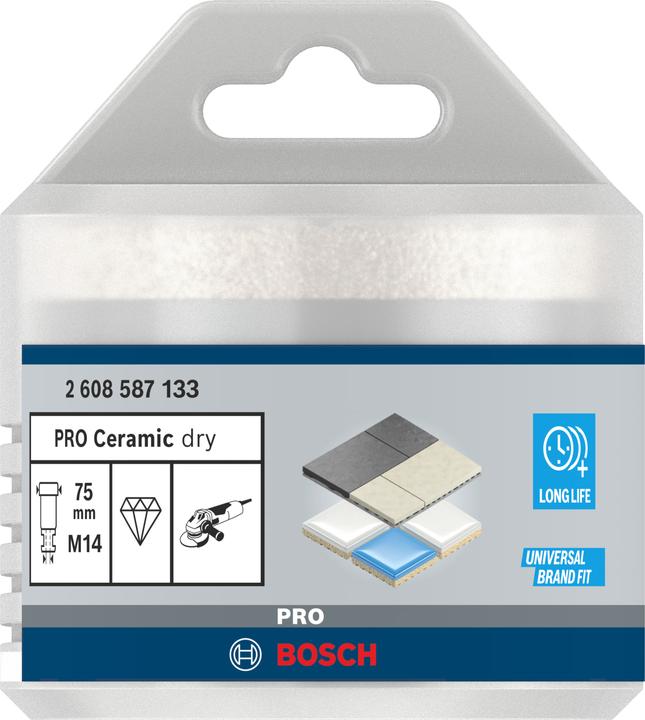 Actual product image Bosch Professional Zubehör PRO Core Cutter dry, 75 x 35 x 22.23 mm (75 mm)