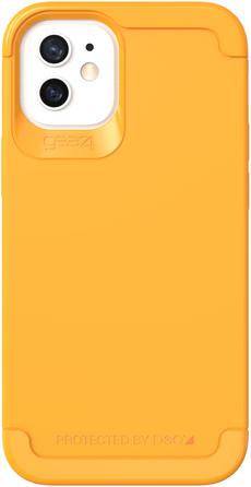Actual product image Zagg GEAR4 D3O Wembley Palette Apple iPhone 12 mini Saffron Yellow, Cover, Apple, iPhone 12 mini, 13.7... (Apple iPhone 12, Apple iPhone 12 mini)
