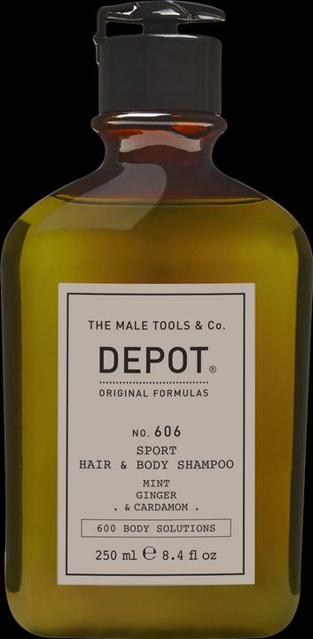 Depot No. 606 Sport Hair & Body Shampoo - 250 ml (250 ml, Flüssiges Shampoo)