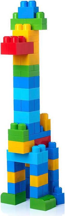 Productafbeelding Mega Bloks Bouwstenen tas kleurrijk (80 stuks)