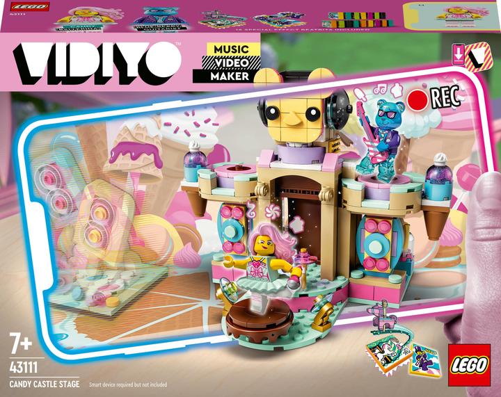 Actual product image LEGO Candy Castle Stage (43111, LEGO Vidiyo)