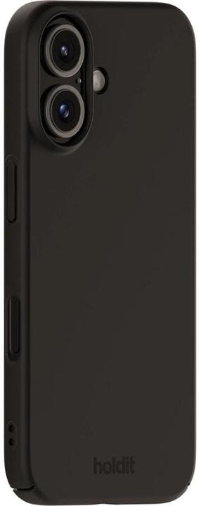 Actual product image Holdit Silicone Case iPhone 16 Black (Apple iPhone 16)