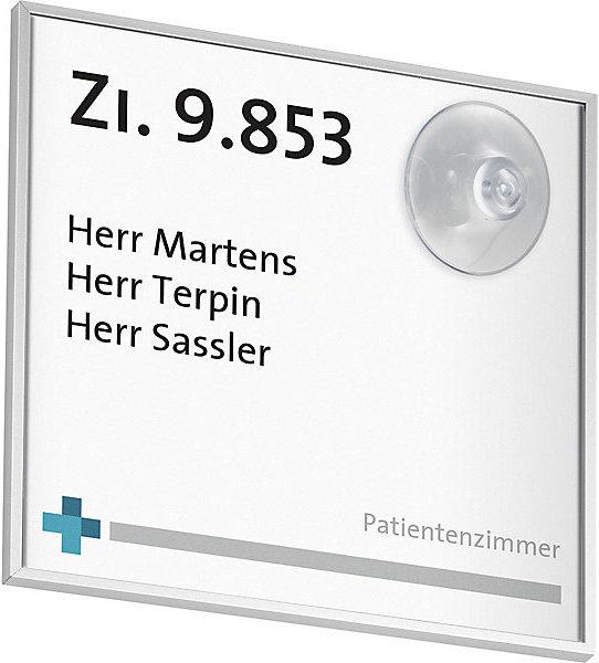 Produktbild Moedel MADRID Silver Line Vario Türschild