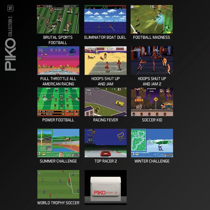 Produktbild Blaze Evercade Piko 2 Cartridge (Arcade, EN)