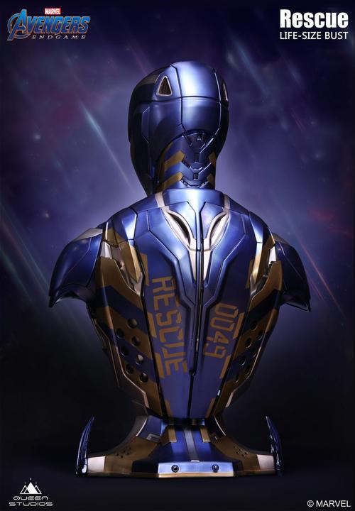 Image du produit Queen Studios Marvel's Avengers "Iron Man MK49 - Rescue Suit" 1/1 Buste Lifesize