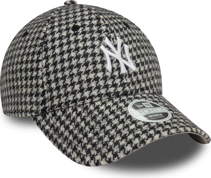 Actual product image New Era 's baseball cap new york yankees houndstooth 9forty (One size)