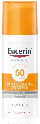 Actual product image Eucerin Sun Photoaging Control Protective Anti-Wrinkle Emulsion SPF 50 50 ml (Sun cream face, SPF 50, 50 ml)