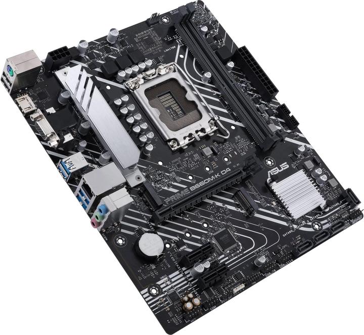 Actual product image ASUS Mainboard||Intel B660|LGA1700|MicroATX|Memory DDR4 (LGA 1700, Intel B660, mATX)