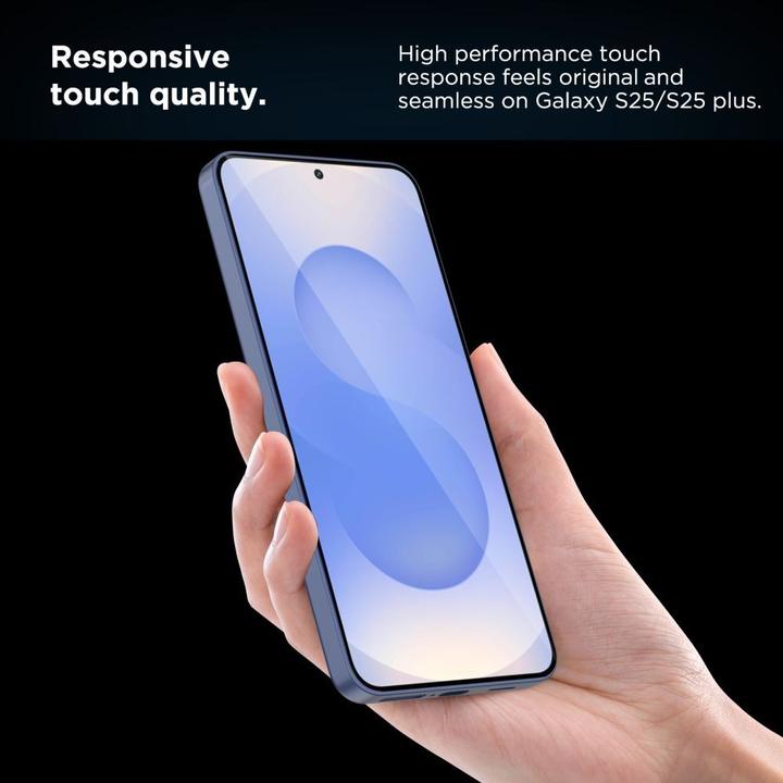 Produktbild 4Kom Tech-Protect Quick Set+ Panzerglas für Samsung Galaxy S25 - Transparent (1 Stück, Samsung Galaxy S25)