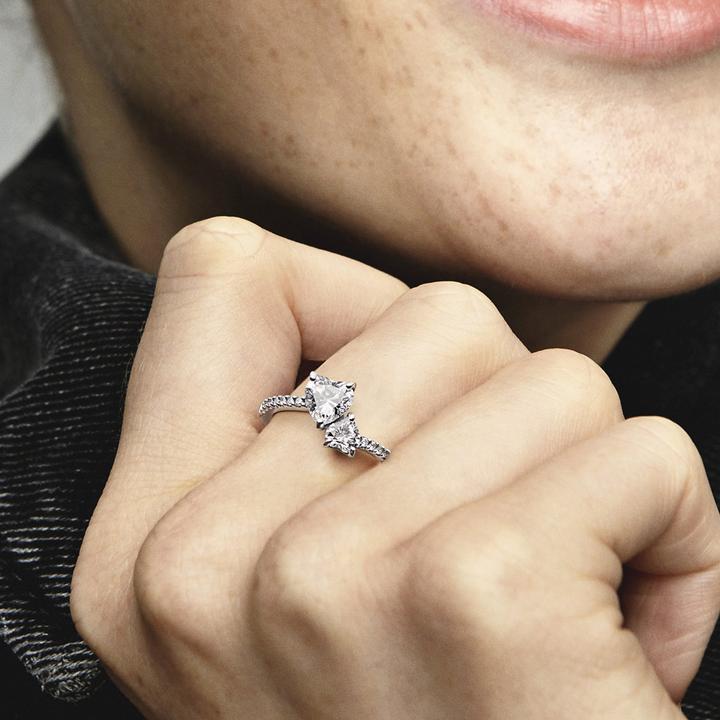 Immagine prodotto Pandora Anello cuori scintillanti (52, 925 Argento)