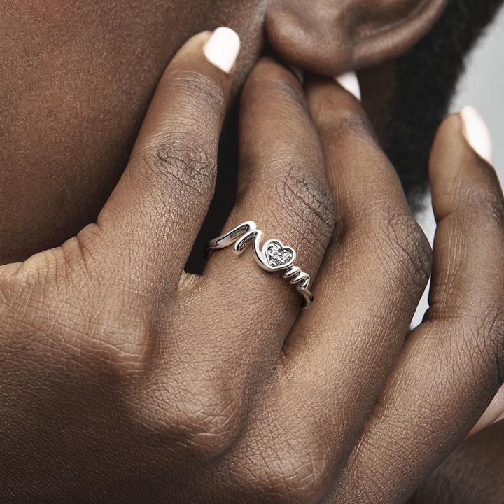 Produktbild Pandora Ring Mom Pavé (56, 925 Silber)