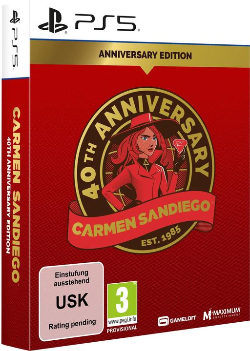 Actual product image astragon PS5 Carmen Sandiego: 40th Anniversary Edition (PS5, DE)