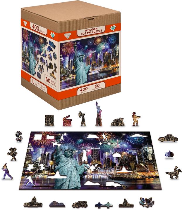 Image du produit WoodenCity New York By Night L (400 pièces)
