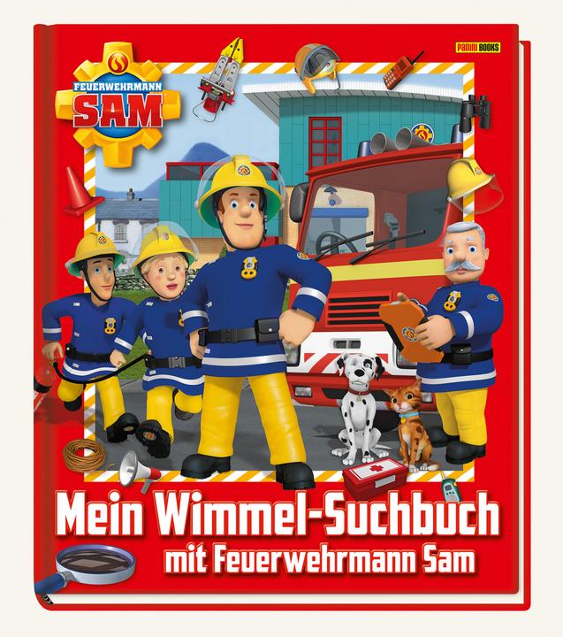 Actual product image Panini Feuerwehrmann Sam: Mein Wimmel-Suchbuch mit Feuerwehrmann Sam (German, Nicole Hoffart, Eva-Regine Rauch, 2018)