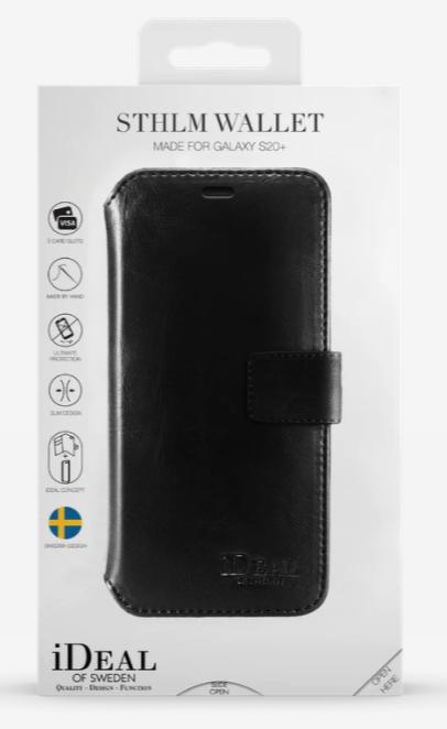 Produktbild iDeal Of Sweden iDeal STHLM Wallet Cover for Galaxy S20 Plus - Black (Samsung Galaxy S20+)