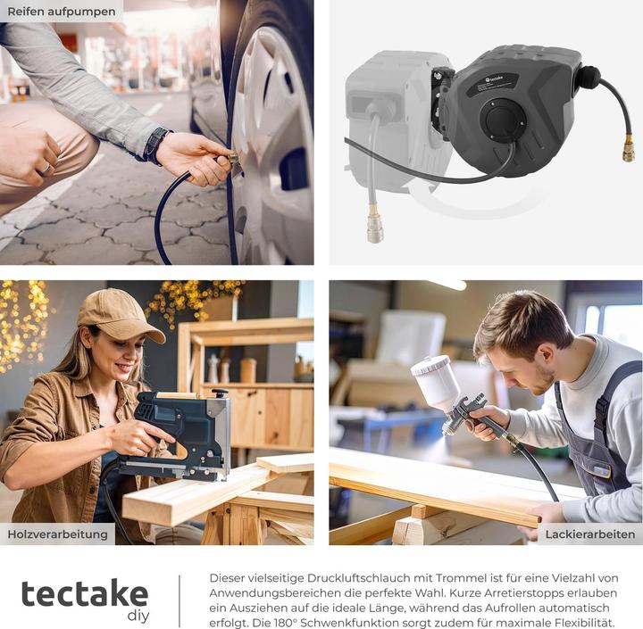 Produktbild tectake Druckluftschlauch