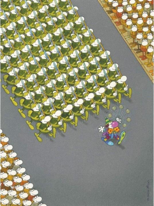 Produktbild Clementoni Mordillo March (500 Teile)