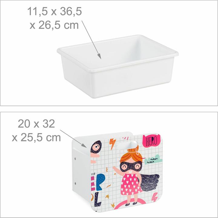 Image du produit Relaxdays 4x Clôture de parterre (43.50 cm)
