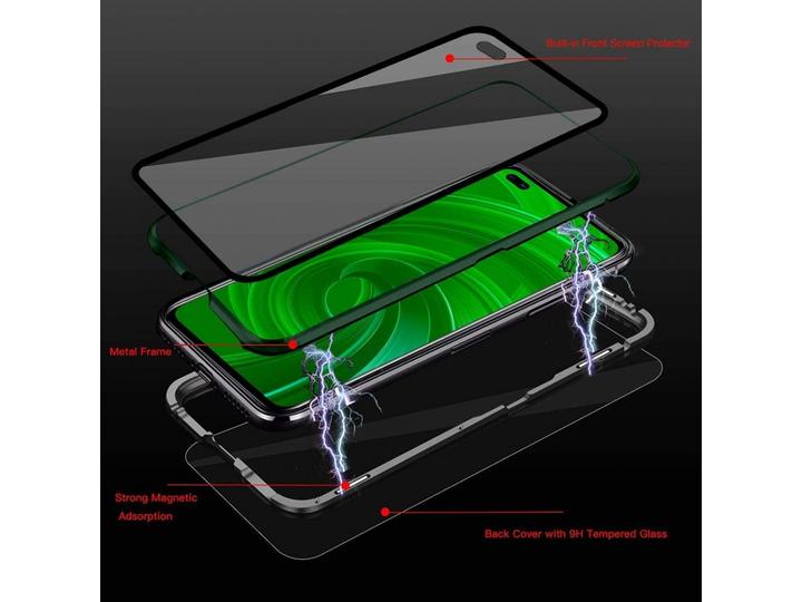 Produktbild G-Case Realme X50 Pro 5G Aluminium Magnetic Glass Case Hülle (Realme X50 Pro 5G)