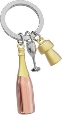MTM Gifts Schlüsselanhänger Rosé Champagner