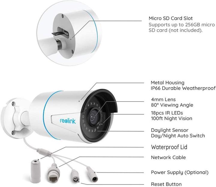 Actual product image Reolink RLC-510A (2560 x 1920 pixels)