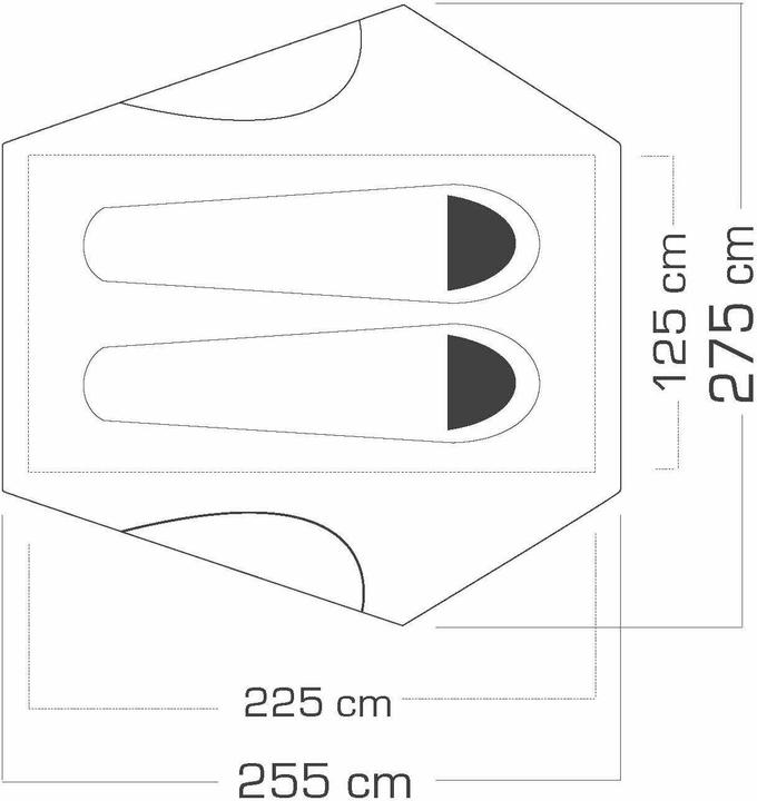 Produktbild Trevolution Yari 2 (Kuppelzelt, 2.90 kg, 2 Personen)