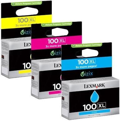 Actual product image Lexmark Rückgabe-npatrone 14N0850 100XL (M, Y, C)