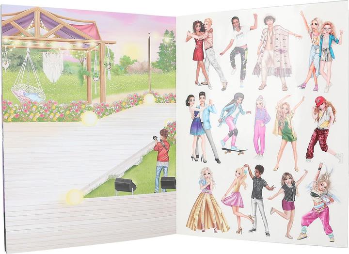 Actual product image Magni Sticker book TOPModel Stickerworld