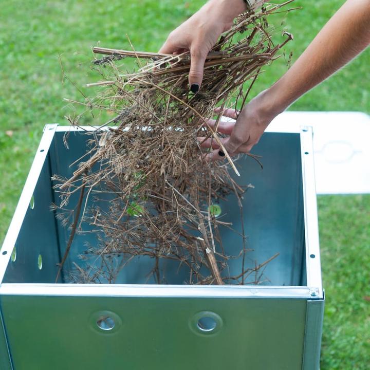 Actual product image Nature Spalarka ogrodowa stal galwanizowana 46x72cm okrągła